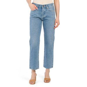 Goldsign Relaxed Straight Tate Jeans 27